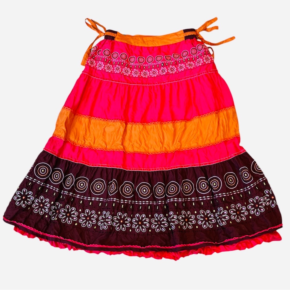 Oilily 128(8) tiered midi skirt